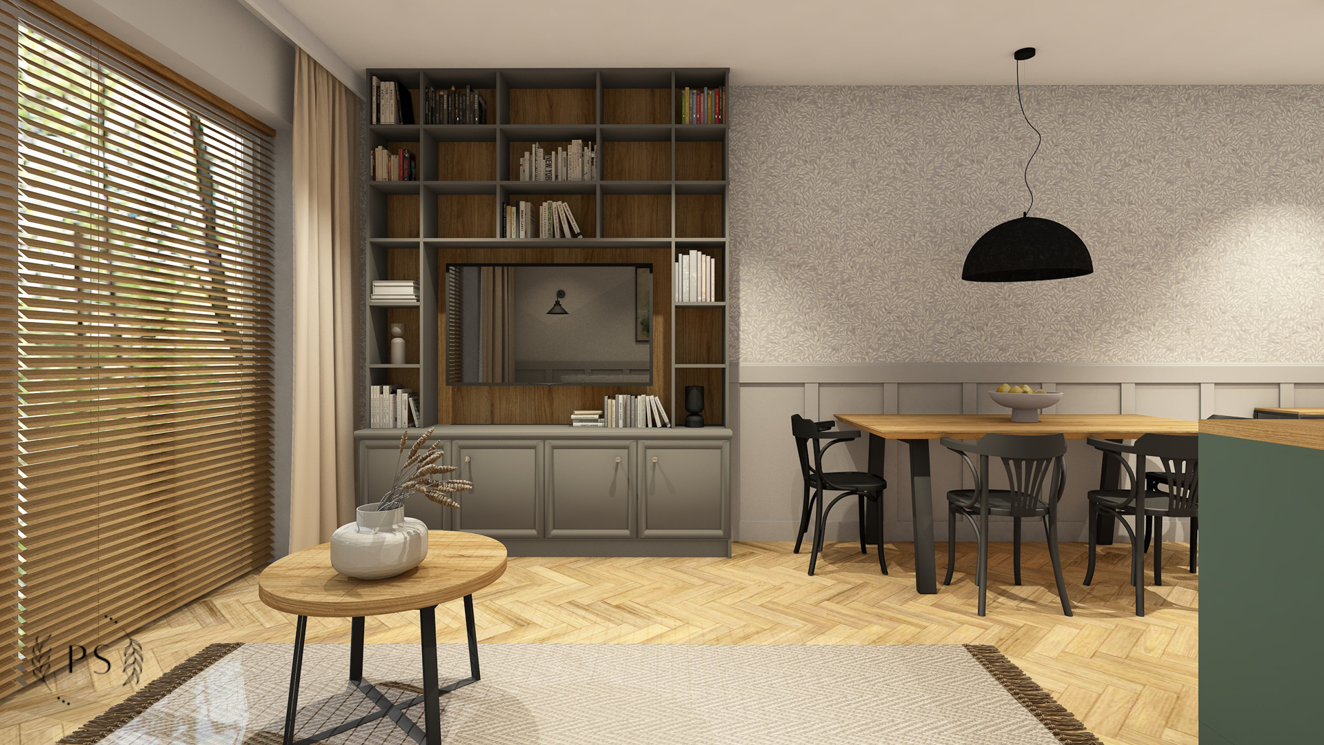 bibioteczka-na wymiar-Kinga Majewska design